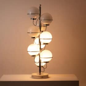 Gino Sarfatti Space-Age Floor Lamp for Arteluce