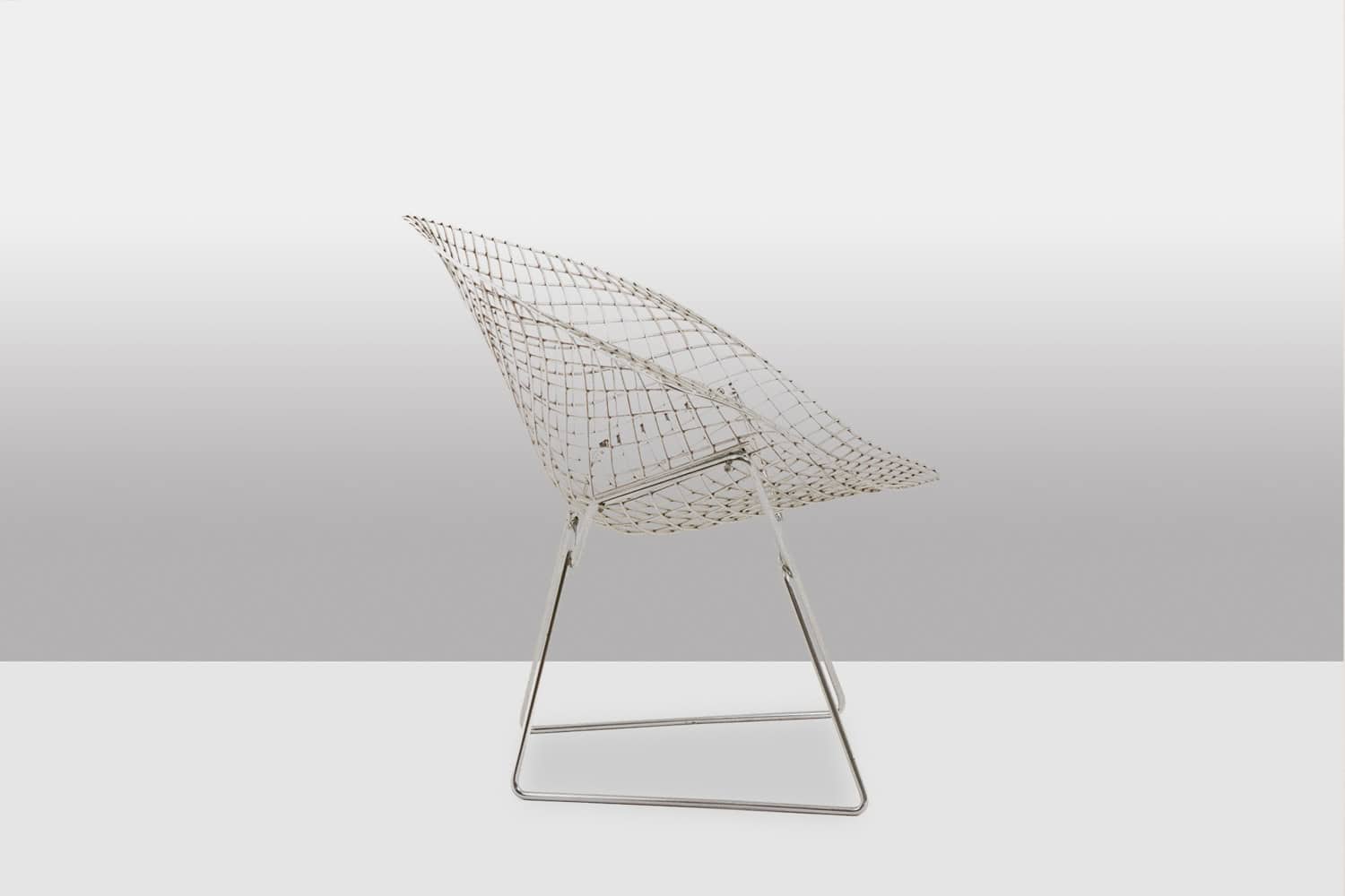 Harry Bertoia Diamond Chairs for Knoll - Side View - Styylish