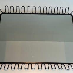 French Jean Royère Style Coiled Wire Mirrors - Image 4