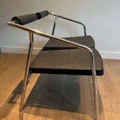 1970s System Chrome and Rubber Sofa - Image 4
