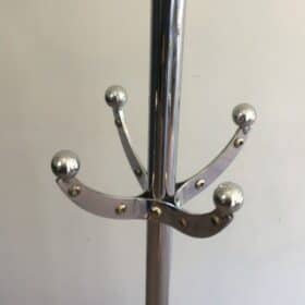 Dulton Chrome Industrial Coat Rack, Japan, Circa 1980