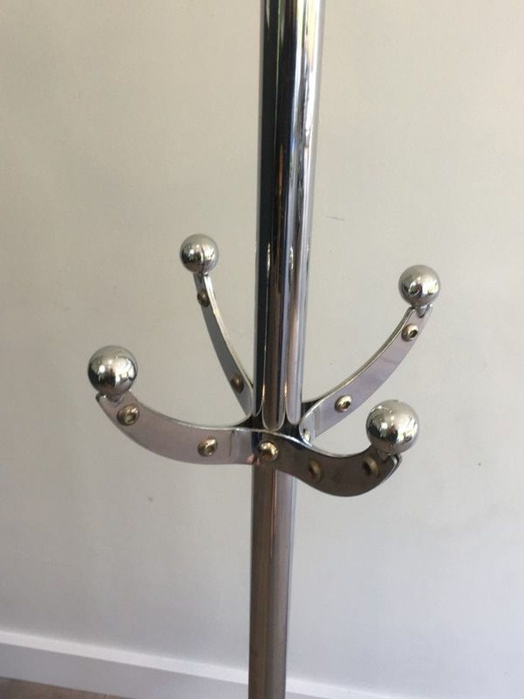 Dulton Chrome Industrial Coat Rack, Japan, Circa 1980 - Image 4