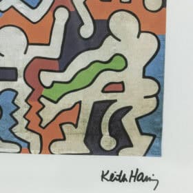 Keith Haring (American 1958-1990), Silkscreen, 1990s