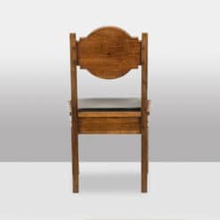 Étienne Kohlmann Modernist Oak Chairs - Rear View - Styylish