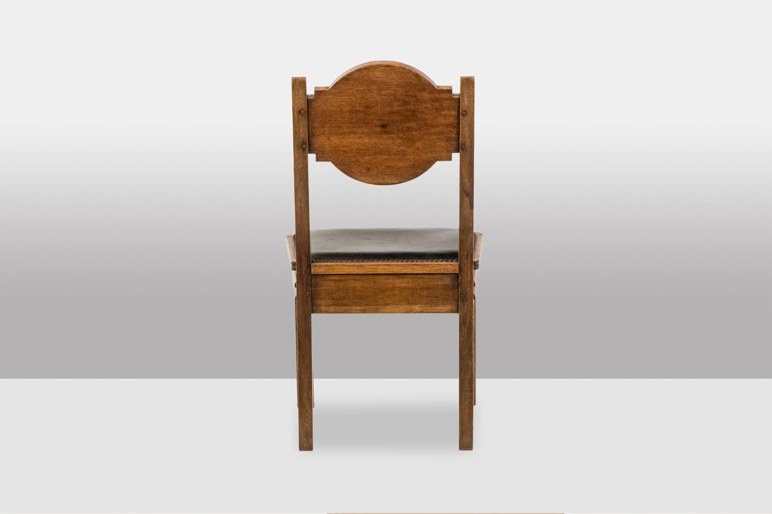 Étienne Kohlmann Modernist Oak Chairs - Rear View - Styylish