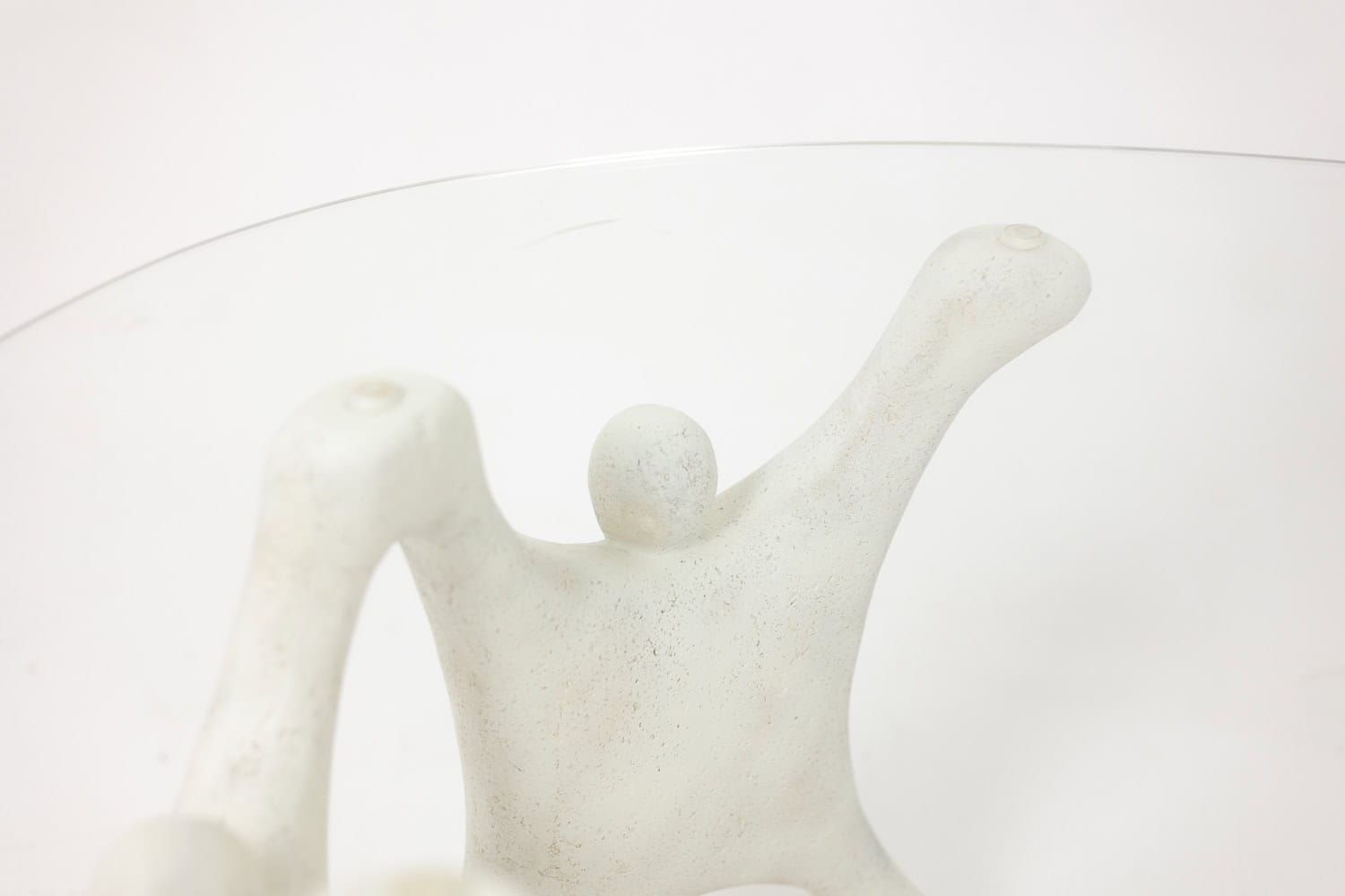Brutalist Coffee Table with Sculptural Base, 1970 - Image 5