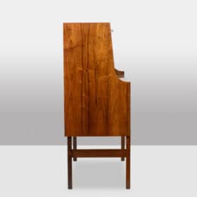 Mid Century Rosewood Secretary Desk, 1970s.