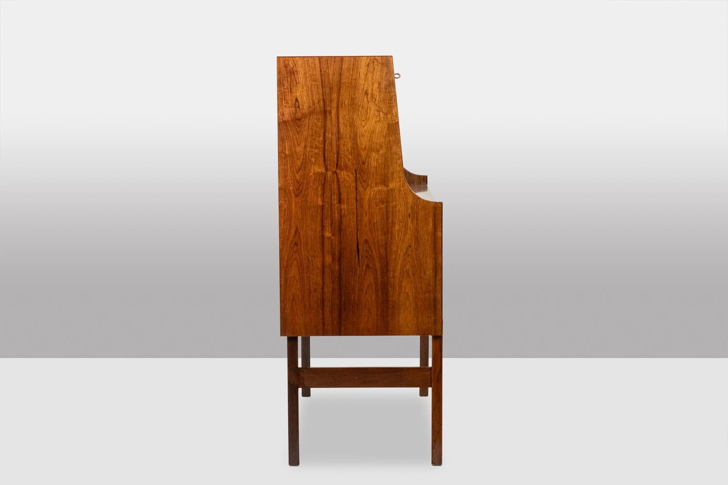 Mid Century Rosewood Secretary Desk, 1970s. - Image 5