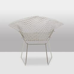 Harry Bertoia Diamond Chairs for Knoll - Rear View - Styylish