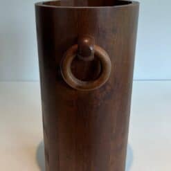 Post-Liberation French Brutalist Wooden Umbrella Stand - Image 5