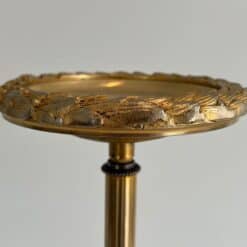 Maison Baguès Gilt Brass and Glass Standing Ashtray - Image 5
