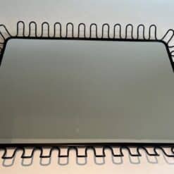 French Jean Royère Style Coiled Wire Mirrors - Image 5