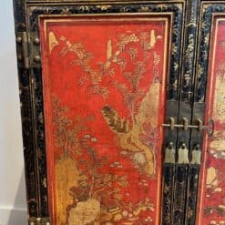 Lacquered Chinoiserie Cabinet, French Art Déco, circa 1940 - Image 5