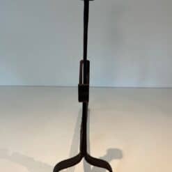 French Wrought Iron Andirons - Image 5
