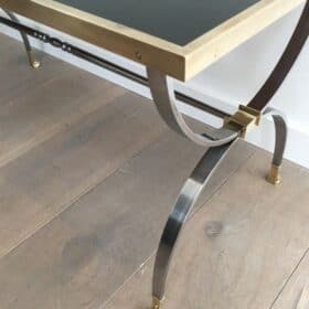 Maison Jansen Neoclassical Coffee Table with Claw Feet, circa 1940