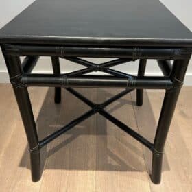 Pair of Faux Bamboo Side Tables by Gasparucci Italo, Italy, circa 1970
