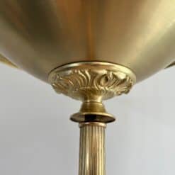 French Neoclassical Brass Floor Lamp - Detail Three - Styylish