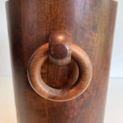 Post-Liberation French Brutalist Wooden Umbrella Stand - Image 6