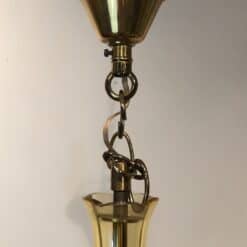 Pair of 1970s Murano Champagne Glass Chandeliers - Image 6