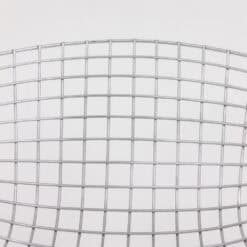 Harry Bertoia for Knoll Chrome-Plated Steel Chairs - Backrest Detail - Styylish