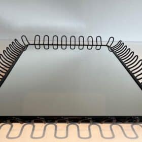 French Jean Royère Style Coiled Wire Mirrors