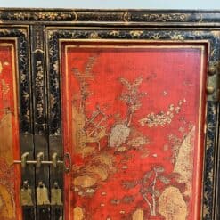 Lacquered Chinoiserie Cabinet, French Art Déco, circa 1940 - Image 6
