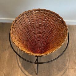 French Mid-Century Rattan Planters - View Six - Styylish