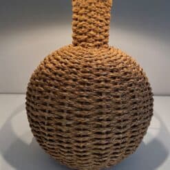 Audoux-Minet Style French Rope Table Lamp - Body Detail - Styylish