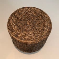 Audoux-Minet Style Rope Stool - Top Down View - Styylish