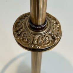 Maison Baguès Gilt Brass and Glass Standing Ashtray - Image 7