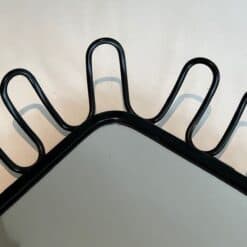 French Jean Royère Style Coiled Wire Mirrors - Image 7