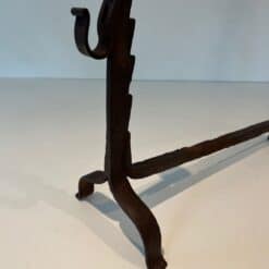 French Wrought Iron Andirons - Image 7