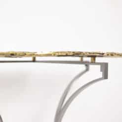Antoine Dariule “Cressent” Console Tables - Side Detail - Styylish
