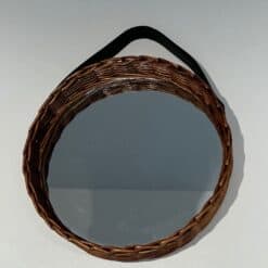 Mid-Century French Rattan Mirror - View Five - Styylish