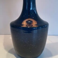 Mid-Century Blue Blown Glass Table Lamp - Base Detail Four - Styylish