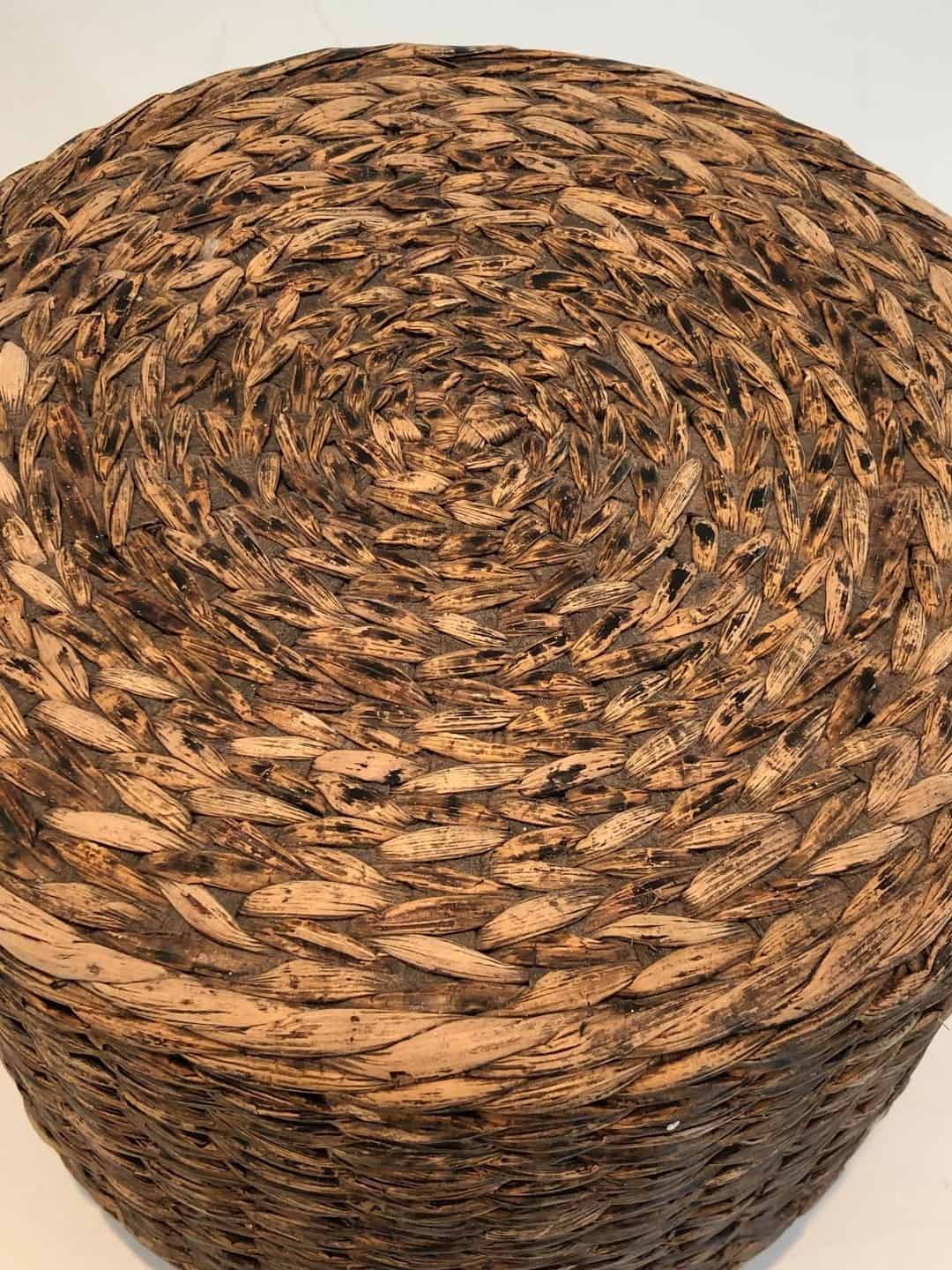 Audoux-Minet Style Rope Stool - Seat Detail - Styylish