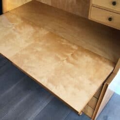 French Sycamore Drop-Front Secretary Desk - Image 8