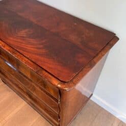 French Empire Commode in Flamed Mahogany - Top View Two - Styylish