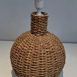 Audoux-Minet Style French Rope Table Lamp - Sans Shade Two - Styylish