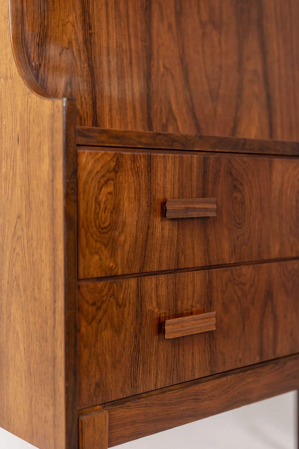 Mid Century Rosewood Secretary Desk, 1970s. - Image 9