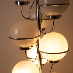 Gino Sarfatti Space-Age Floor Lamp for Arteluce - Half-Illumined Detail - Styylish