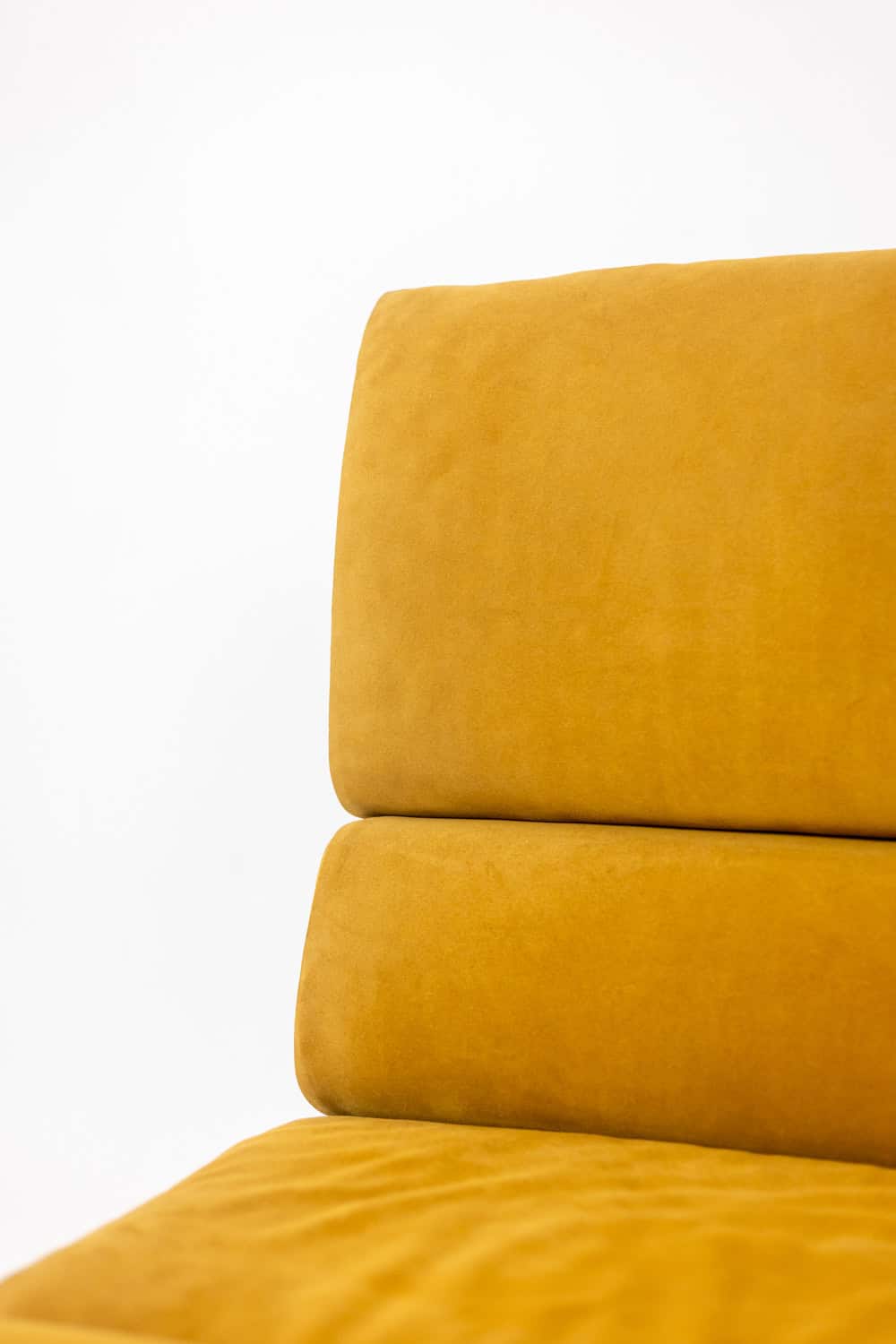 Paul Geoffroy for Uginox, Pair of brushed steel armchairs. 1970s. - Image 9