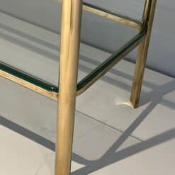 Jacques Théophile Lepelletier Bronze and Glass Magazine Rack - Base Detail - Styylish