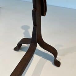French Wrought Iron Andirons - Image 9