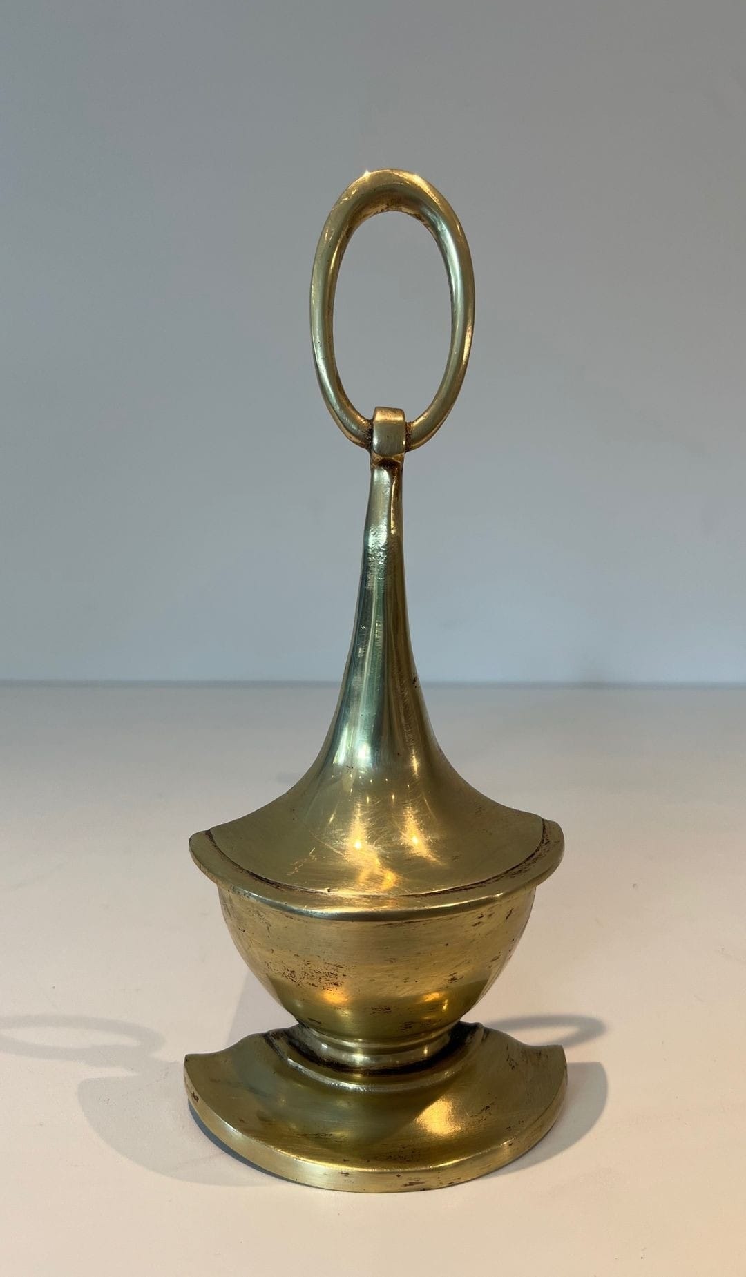 Neoclassical Bronze Andirons - Image 9