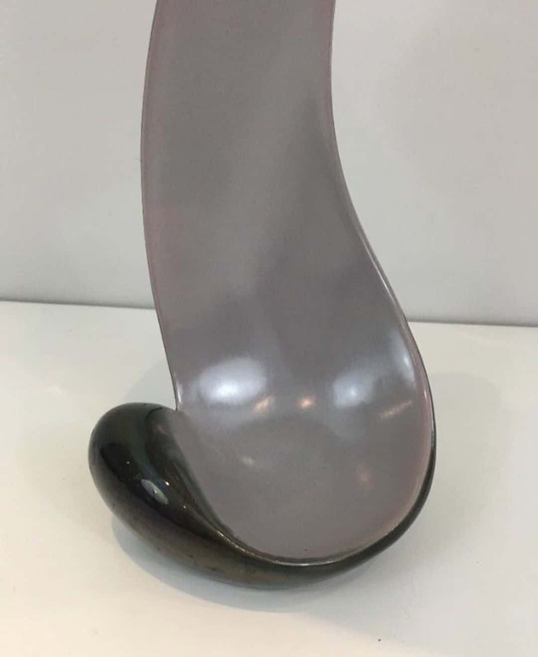 French Ceramic Table Lamp, circa 1950 - Image 9
