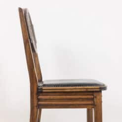 Étienne Kohlmann Modernist Oak Chairs - Side Detail - Styylish