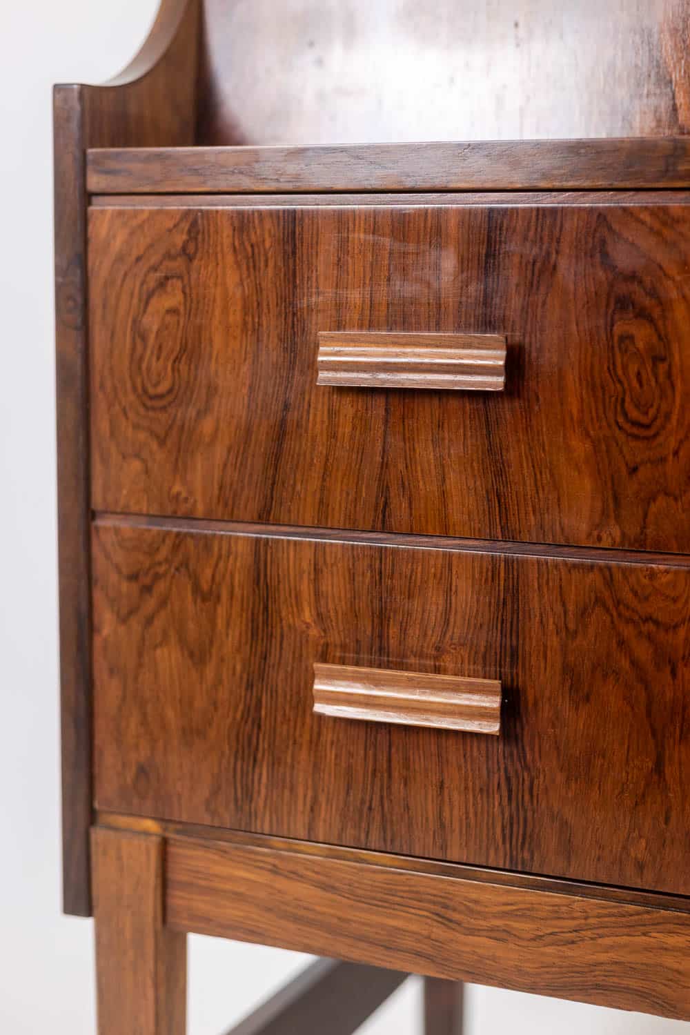 Mid Century Rosewood Secretary Desk, 1970s. - Image 10