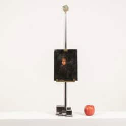 Contemporary French Bronze and Pyrite Easel - Image 10