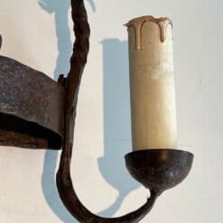 Pair of French 1950s Wrought Iron Animal Wall Lights - Image 10